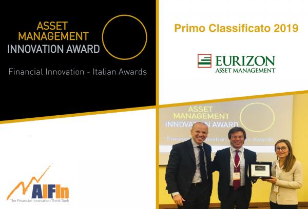 A Eurizon Capital SGR il premio AIFIn “Asset Management – Innovation Award” 2019