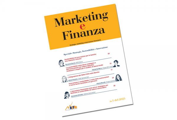 Strategia, Sostenibilità e Innovazione finanziaria. Nuovo numero della Rivista AIFIn - Marketing e Finanza