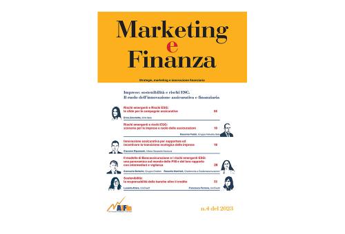 Marketing e Finanza n.4/2023 - Imprese: sostenibilità e rischi ESG. Il ruolo dell'innovazione assicurativa e finanziaria