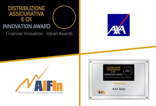 Ad AXA Italia il premio AIFIn “Distribuzione assicurativa e CX – Innovation Award” 2021